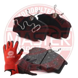 Brake Pad Set + Cleaner MASTER-SPORT 13046117592N-SET-MSP OE Ref 377698151E MASTER SPORT