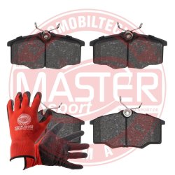 Brake Pad Set + Cleaner MASTER-SPORT 13046117592N-SET-MSP OE Ref 377698151E MASTER SPORT