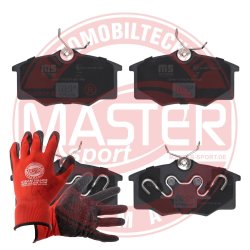 Brake Pad Set + Cleaner MASTER-SPORT 13046117592N-SET-MSP OE Ref 377698151E MASTER SPORT