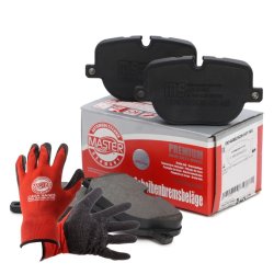 Brake Pad Set + Cleaner MASTER-SPORT 13046118242N-SET-MSP OE Ref LR015577 MASTER SPORT