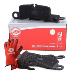 Brake Pad Set + Cleaner MASTER-SPORT 13046118392N-SET-MSP OE Ref 95535293970 MASTER SPORT