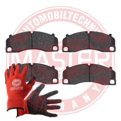 Brake Pad Set + Cleaner MASTER-SPORT 13046119522N-SET-MSP OE Ref 99135194801 MASTER SPORT