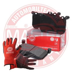 Brake Pad Set + Cleaner MASTER-SPORT 13046119722N-SET-MSP OE Ref 0064200520 MASTER SPORT