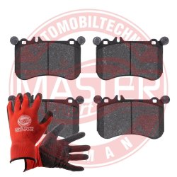 Brake Pad Set + Cleaner MASTER-SPORT 13046119722N-SET-MSP OE Ref 0064200520 MASTER SPORT