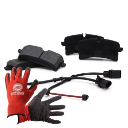Brake Pad Set + Cleaner MASTER-SPORT 13046119892N-SET-MSP OE Ref 4H0698451E MASTER SPORT