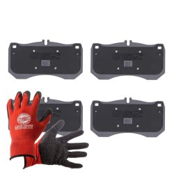 Brake Pad Set + Cleaner MASTER-SPORT 13046119962N-SET-MSP OE Ref 4H0698151C MASTER SPORT