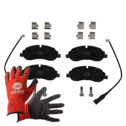 Brake Pad Set + Cleaner MASTER-SPORT 13046121172N-SET-MSP OE Ref 1824121 MASTER SPORT