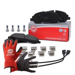 Brake Pad Set + Cleaner MASTER-SPORT 13046121172N-SET-MSP OE Ref 1824121 MASTER SPORT