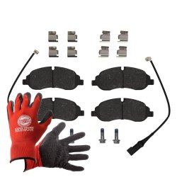 Brake Pad Set + Cleaner MASTER-SPORT 13046121172N-SET-MSP OE Ref 1824121 MASTER SPORT