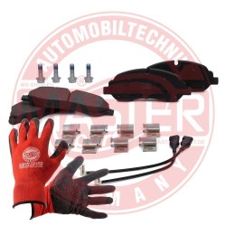 Brake Pad Set + Cleaner MASTER-SPORT 13046121172N-SET-MSP OE Ref 1824121 MASTER SPORT