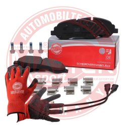 Brake Pad Set + Cleaner MASTER-SPORT 13046121172N-SET-MSP OE Ref 1824121 MASTER SPORT