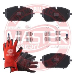 Brake Pad Set + Cleaner MASTER-SPORT 13046121212N-SET-MSP OE Ref 1647859680 MASTER SPORT