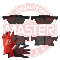 Brake Pad Set + Cleaner MASTER-SPORT 13046121382N-SET-MSP OE Ref 12378300 MASTER SPORT