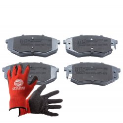 Brake Pad Set + Cleaner MASTER-SPORT 13046125182N-SET-MSP OE Ref 581011KA00 MASTER SPORT