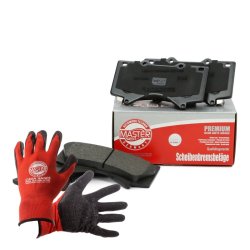 Brake Pad Set + Cleaner MASTER-SPORT 13046135242N-SET-MSP OE Ref 0446560280 MASTER SPORT