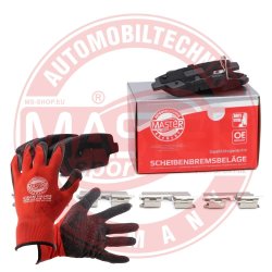 Brake Pad Set + Cleaner MASTER-SPORT 13046135372N-SET-MSP OE Ref 583022VA30 MASTER SPORT