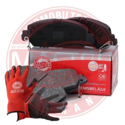 Brake Pad Set + Cleaner MASTER-SPORT 13046136152N-SET-MSP OE Ref 45022T2GA00 MASTER SPORT