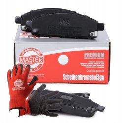 Brake Pad Set + Cleaner MASTER-SPORT 13046144152N-SET-MSP OE Ref D1060JX50B MASTER SPORT