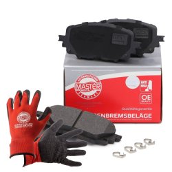 Brake Pad Set + Cleaner MASTER-SPORT 13046148732N-SET-MSP OE Ref 6000615055 MASTER SPORT