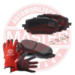Brake Pad Set + Cleaner MASTER-SPORT 13046148732N-SET-MSP OE Ref 6000615055 MASTER SPORT