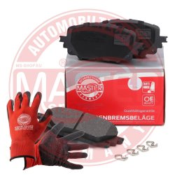 Brake Pad Set + Cleaner MASTER-SPORT 13046148732N-SET-MSP OE Ref 6000615055 MASTER SPORT