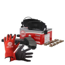 Brake Pad Set + Cleaner MASTER-SPORT 13046149502N-SET-MSP OE Ref 1612434080 MASTER SPORT