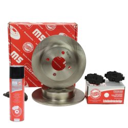 Brake Discs & Pads Set + Cleaner MASTER-SPORT 200701090P OE Ref 432065F001