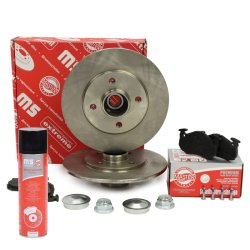 Brake Discs & Pads Set + Cleaner MASTER-SPORT 200801080P OE Ref 7700780077