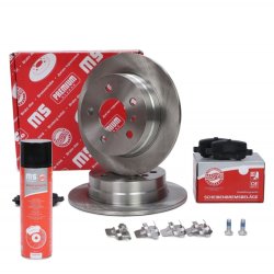 Brake Discs & Pads Set + Cleaner MASTER-SPORT 200801130P OE Ref 1694230312