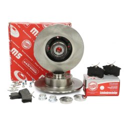 Brake Discs & Pads Set MASTER-SPORT 200801140 OE Ref 7701207823