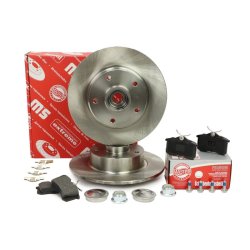 Brake Discs & Pads Set MASTER-SPORT 200801160 OE Ref 432001539R MASTER SPORT