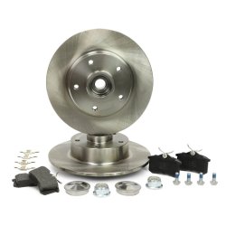 Brake Discs & Pads Set MASTER-SPORT 200801160 OE Ref 432001539R MASTER SPORT