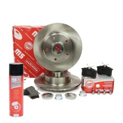 Brake Discs & Pads Set + Cleaner MASTER-SPORT 200801160P OE Ref 432001539R
