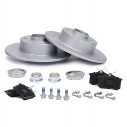 Brake Discs & Pads Set MASTER-SPORT 200851140 OE Ref 7701207823 MASTER SPORT