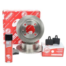 Brake Discs & Pads Set + Cleaner MASTER-SPORT 200901220P OE Ref 95667811