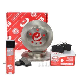 Brake Discs & Pads Set + Cleaner MASTER-SPORT 200901230P OE Ref 1J0615601