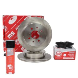 Brake Discs & Pads Set + Cleaner MASTER-SPORT 200901430P OE Ref 71750931