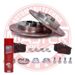 Brake Discs & Pads Set + Cleaner MASTER-SPORT 200901500P OE Ref 4246Z9 MASTER SPORT