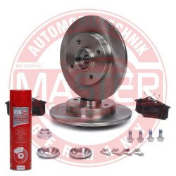 Brake Discs & Pads Set + Cleaner MASTER-SPORT 200901500P OE Ref 4246Z9 MASTER SPORT