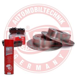 Brake Discs & Pads Set + Cleaner MASTER-SPORT 200901520P OE Ref 4243142040 MASTER SPORT