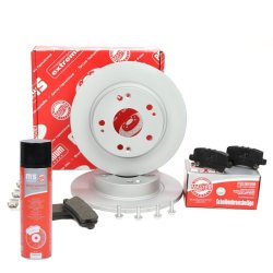 Brake Discs & Pads Set + Cleaner MASTER-SPORT 200901580P OE Ref 42510SMGE20