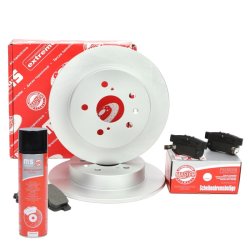 Brake Discs & Pads Set + Cleaner MASTER-SPORT 200901670P OE Ref 71750932