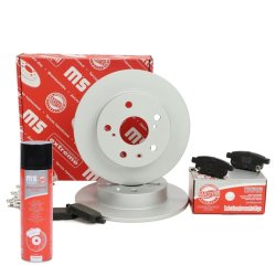 Brake Discs & Pads Set + Cleaner MASTER-SPORT 200901820P OE Ref 5561161M00