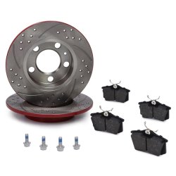 Brake Discs & Pads Set MASTER-SPORT 200921232 OE Ref 425241