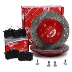 Brake Discs & Pads Set MASTER-SPORT 200921232 OE Ref 425241 MASTER SPORT