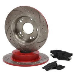 Brake Discs & Pads Set MASTER-SPORT 200921580 OE Ref 42510SMGE20 MASTER SPORT