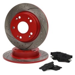 Brake Discs & Pads Set MASTER-SPORT 200921580 OE Ref 42510SMGE20 MASTER SPORT