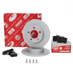 Brake Discs & Pads Set MASTER-SPORT 200951231 OE Ref 1J0615601 MASTER SPORT