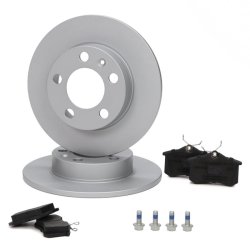 Brake Discs & Pads Set MASTER-SPORT 200951231 OE Ref 1J0615601 MASTER SPORT