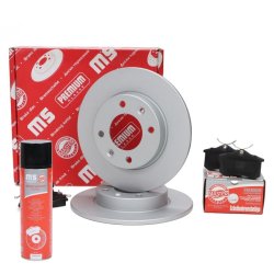 Brake Discs & Pads Set + Cleaner MASTER-SPORT 200951370P OE Ref 4246X8